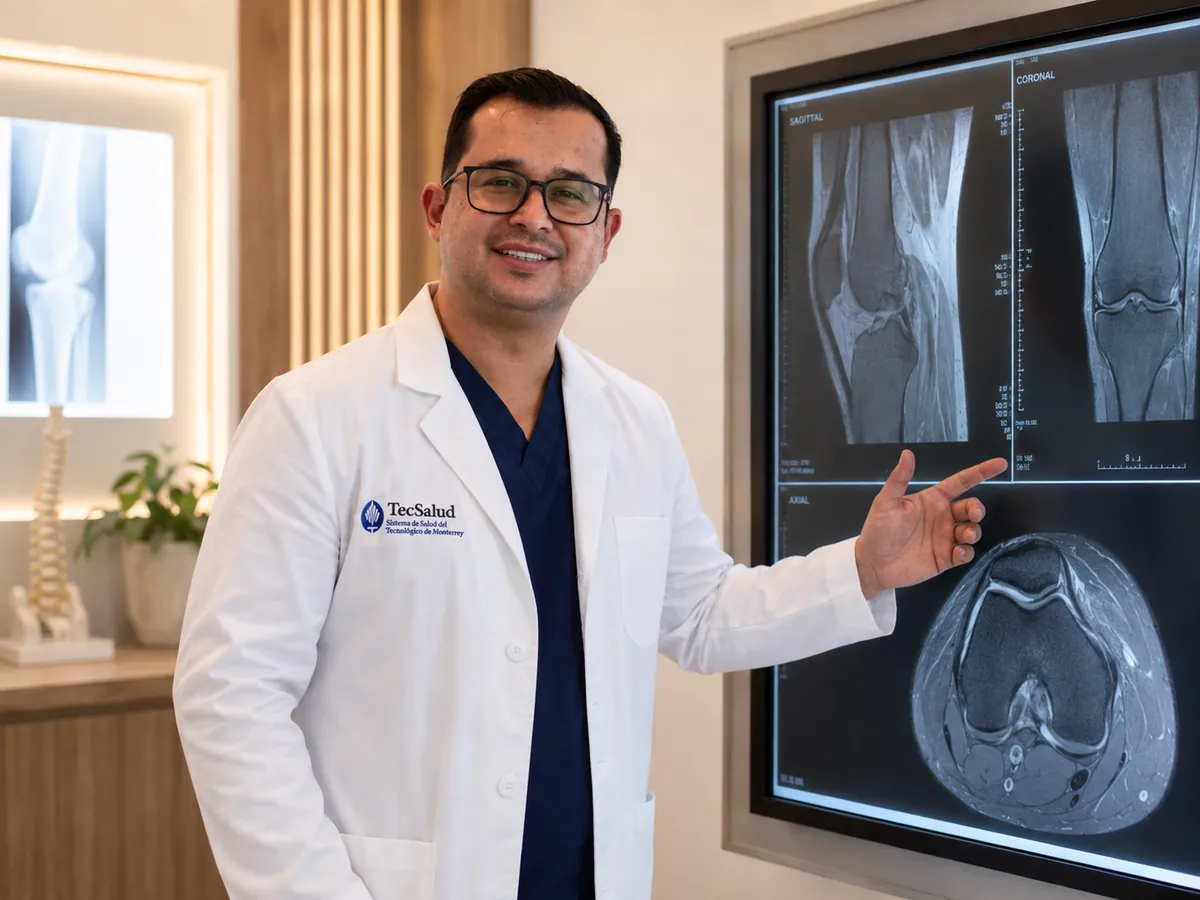 Planeación con estudios: Dr. Noel García González, ortopedista y traumatólogo en Chihuahua, especialista en artrosis de rodilla